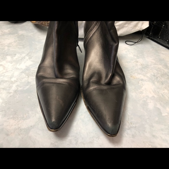 Gucci bronze ankle booties - Picture 3 of 5
